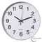 Clockswise Black Analog Clock – Silent, Non-Ticking for Wall, Office Desk, Table and Shelf, Battery-Operated Perfect for Home Office, Farmhouse Kitchen Decor, Bathroom, School and Bedroom Decor